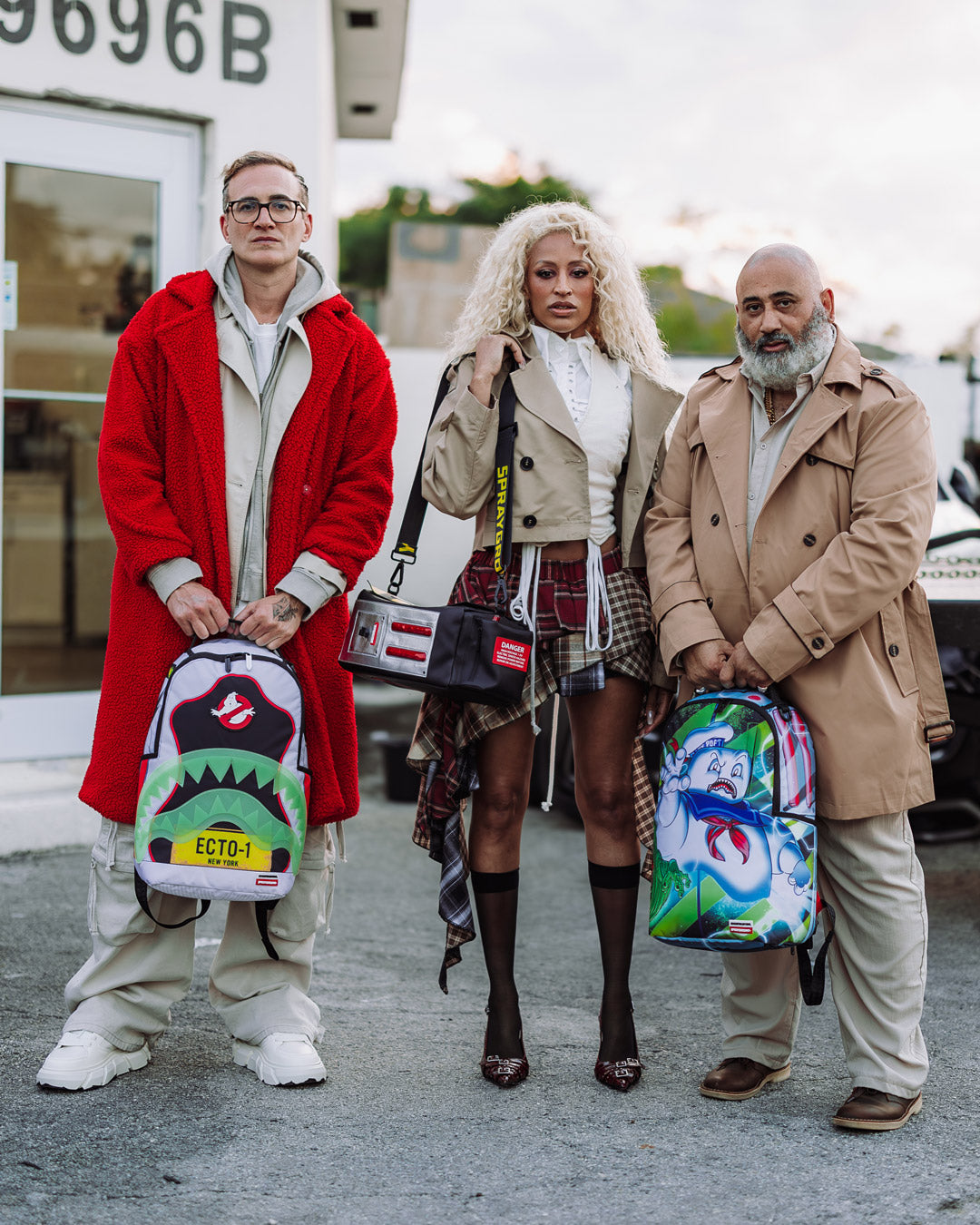 SPRAYGROUND® BACKPACK GHOSTBUSTERS ECTO-SHARK BACKPACK